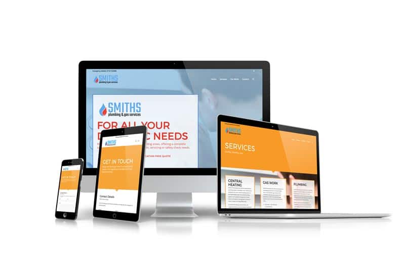plumber website design north wales