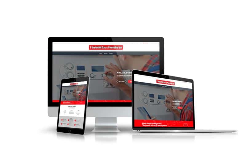 Tim Underhill Website Design