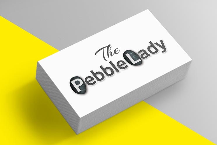 Pebble Lady Logo Design